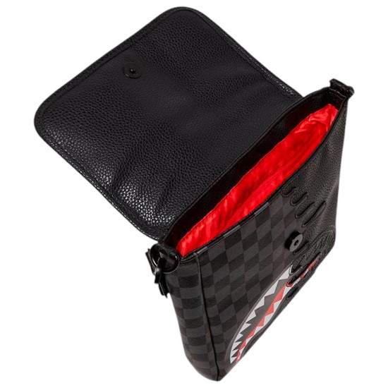 Sprayground Τσαντάκι ώμου Unfinished Shark Messenger Sling